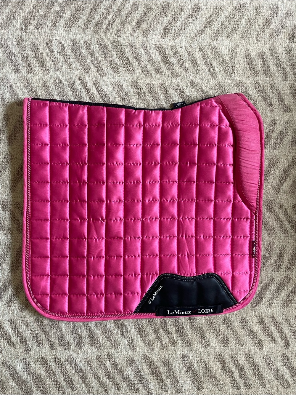 LeMieux Hot Pink Loire Dressage Saddle Pad